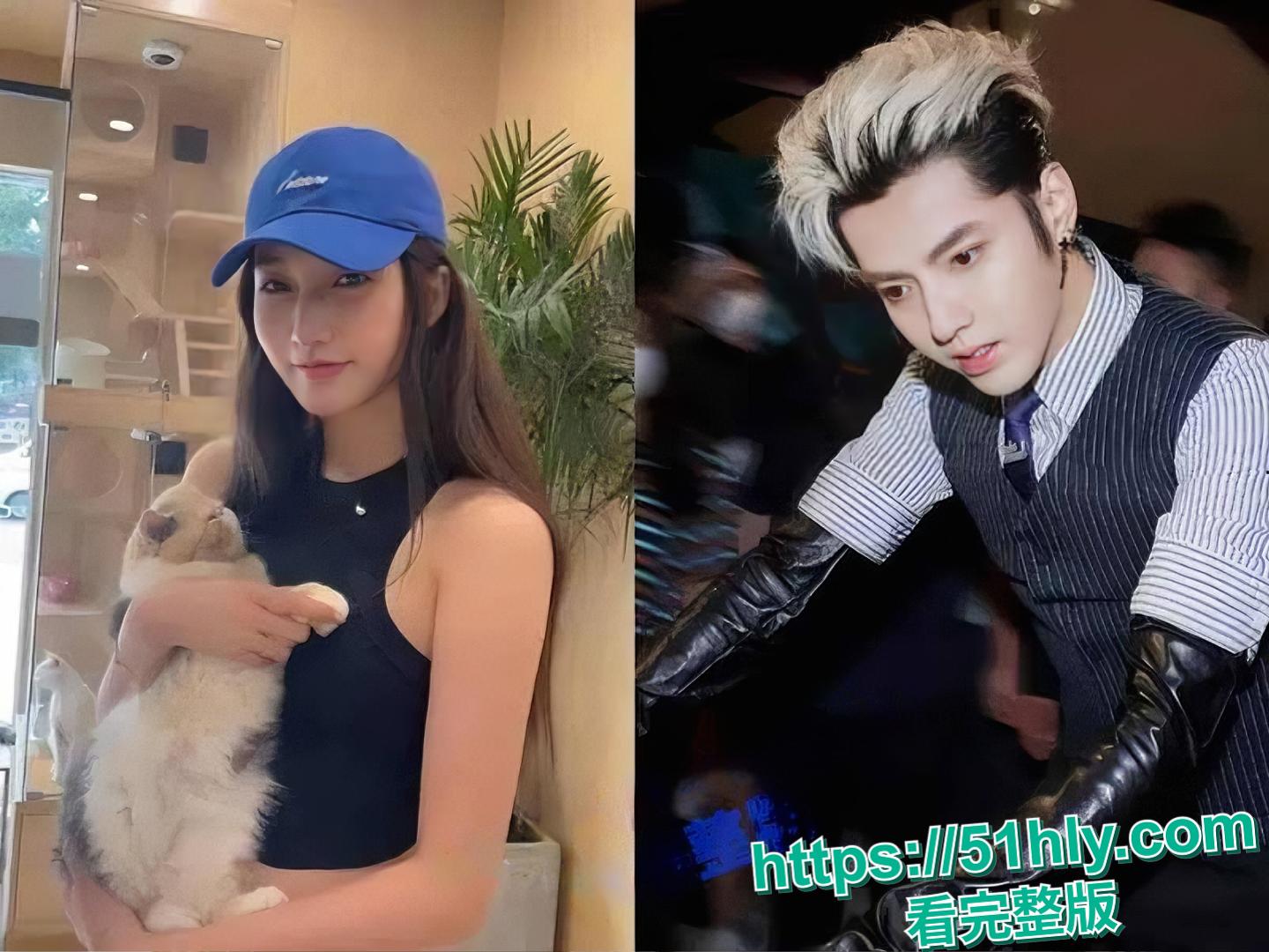 吴亦凡事件女主 都美竹 新恋情曝光 献身京圈50岁灰产大佬 三里屯酒店激情交欢 性爱视频流出!-3