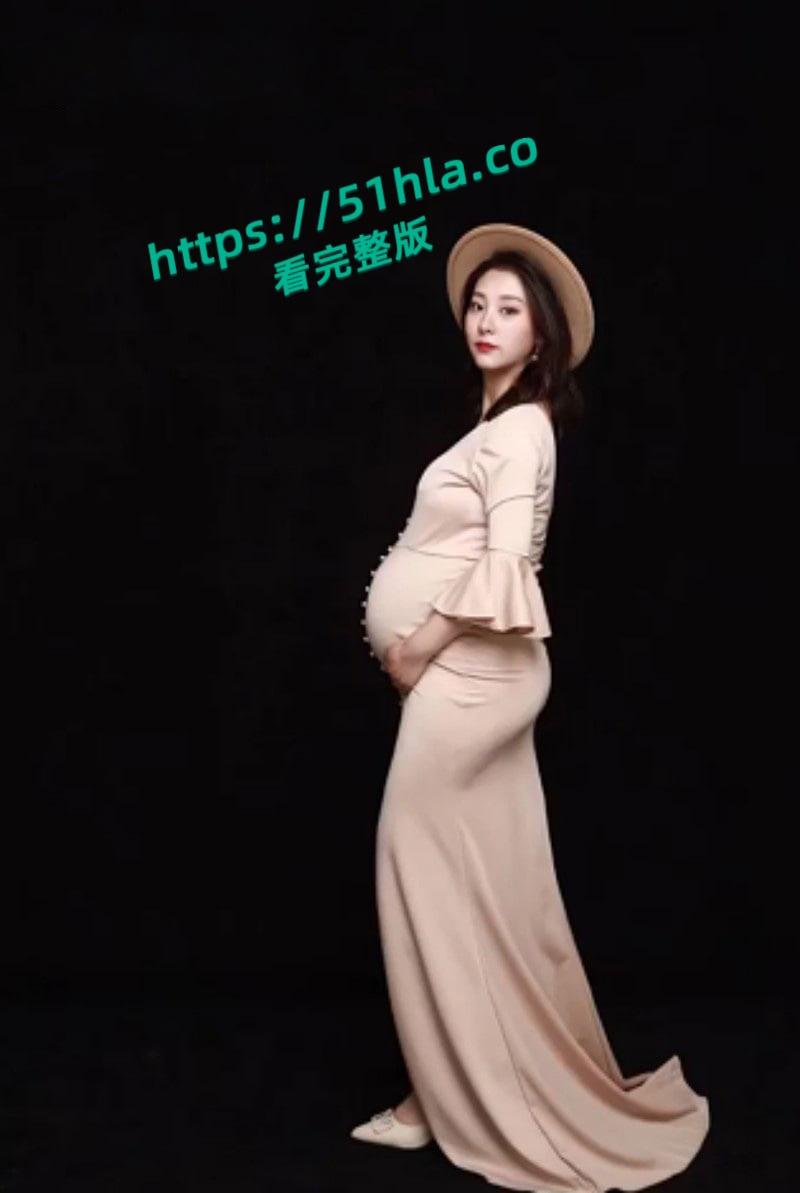 湖南长沙28岁孕妇【张芸敏】骚妇孕期出轨,欲望难泄竟被炮友站起来蹬!-4