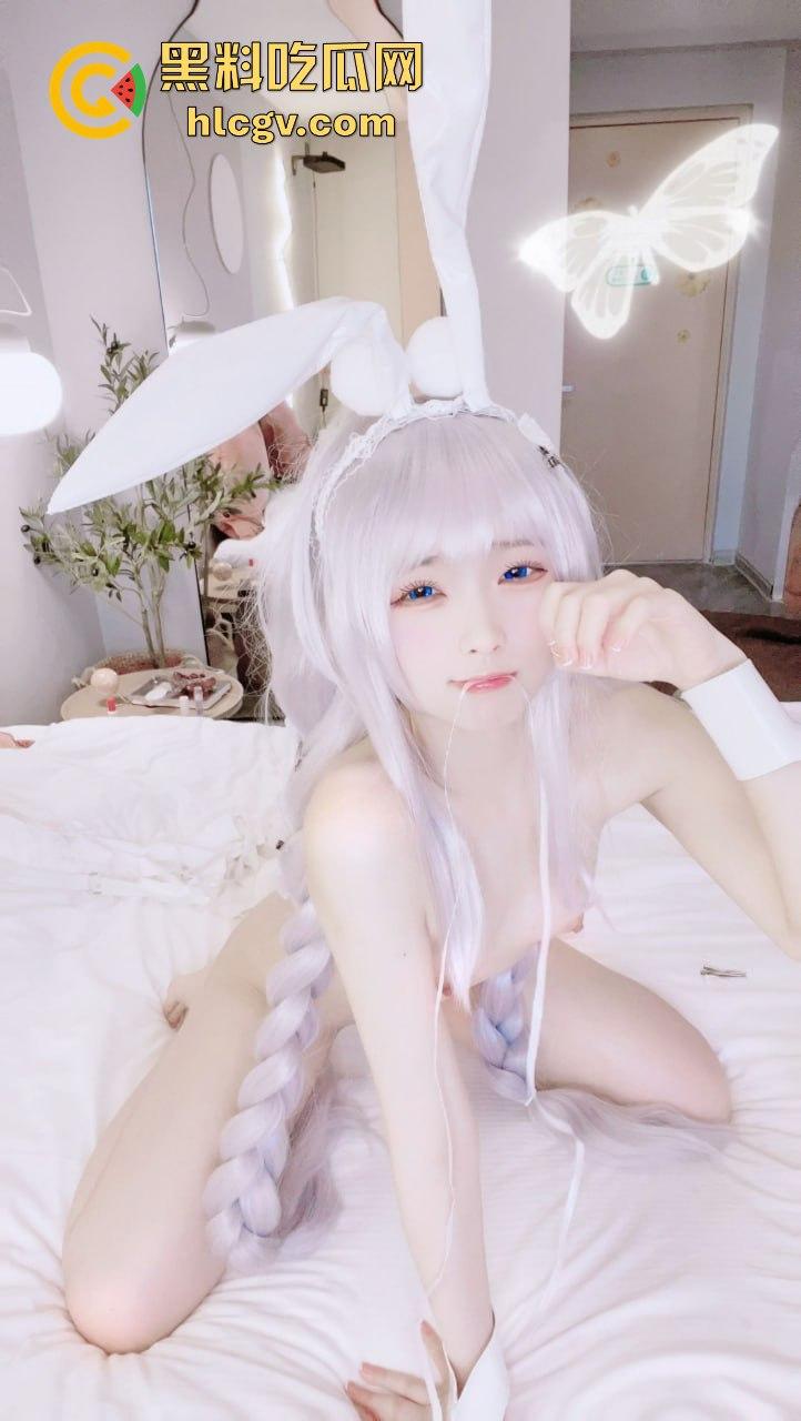 福利姬极品【一团墨染】曝光！神仙颜值的幼态萝莉，大胆掰白虎穴，双跳蛋自娱玩到飞起！-9