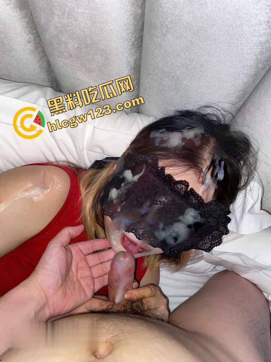 长沙『孙悦』结婚当天跟绿帽老公玩3P到天亮,婚纱白裙湿成奶油布丁,前男友肏完老公舔干!-13