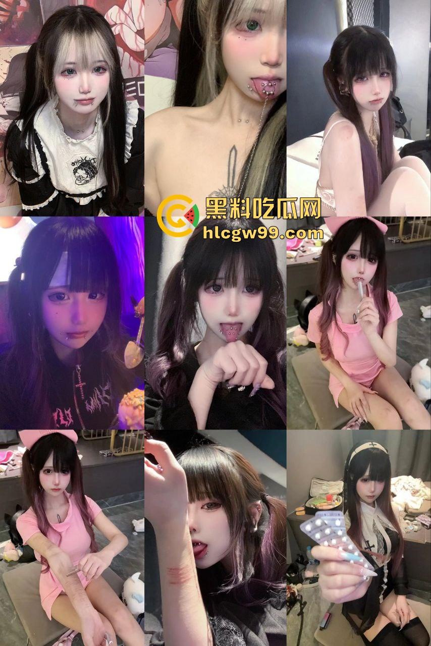 推特地雷系双马尾萝莉炸场，幼猫病猫高颜值白丝双飞，攻速3.0飞机场萝莉果然要靠双马尾才有东西抓！-4