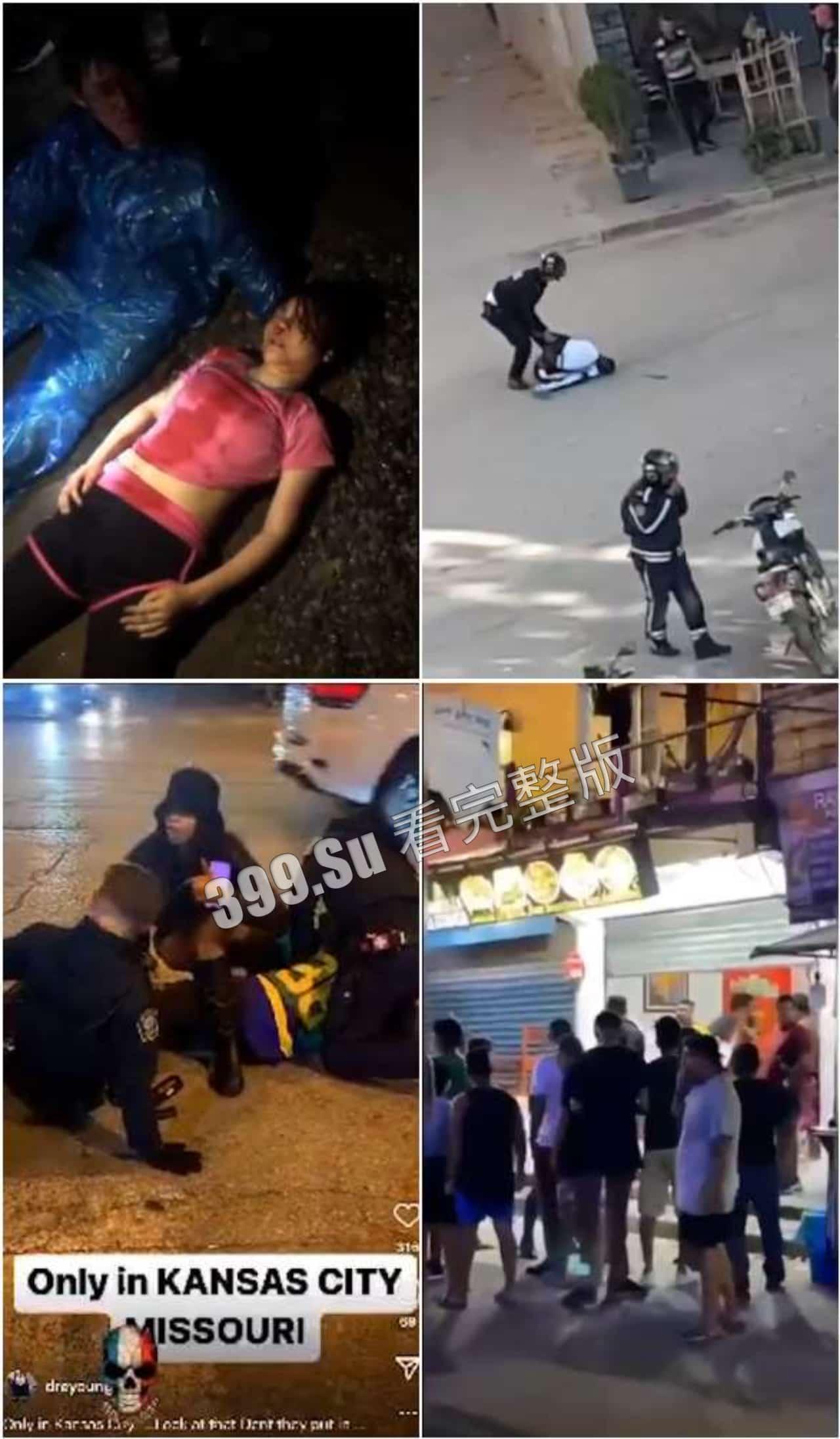 枪支 暴力 自由  国外年轻人身体就是好，倒头就睡-1