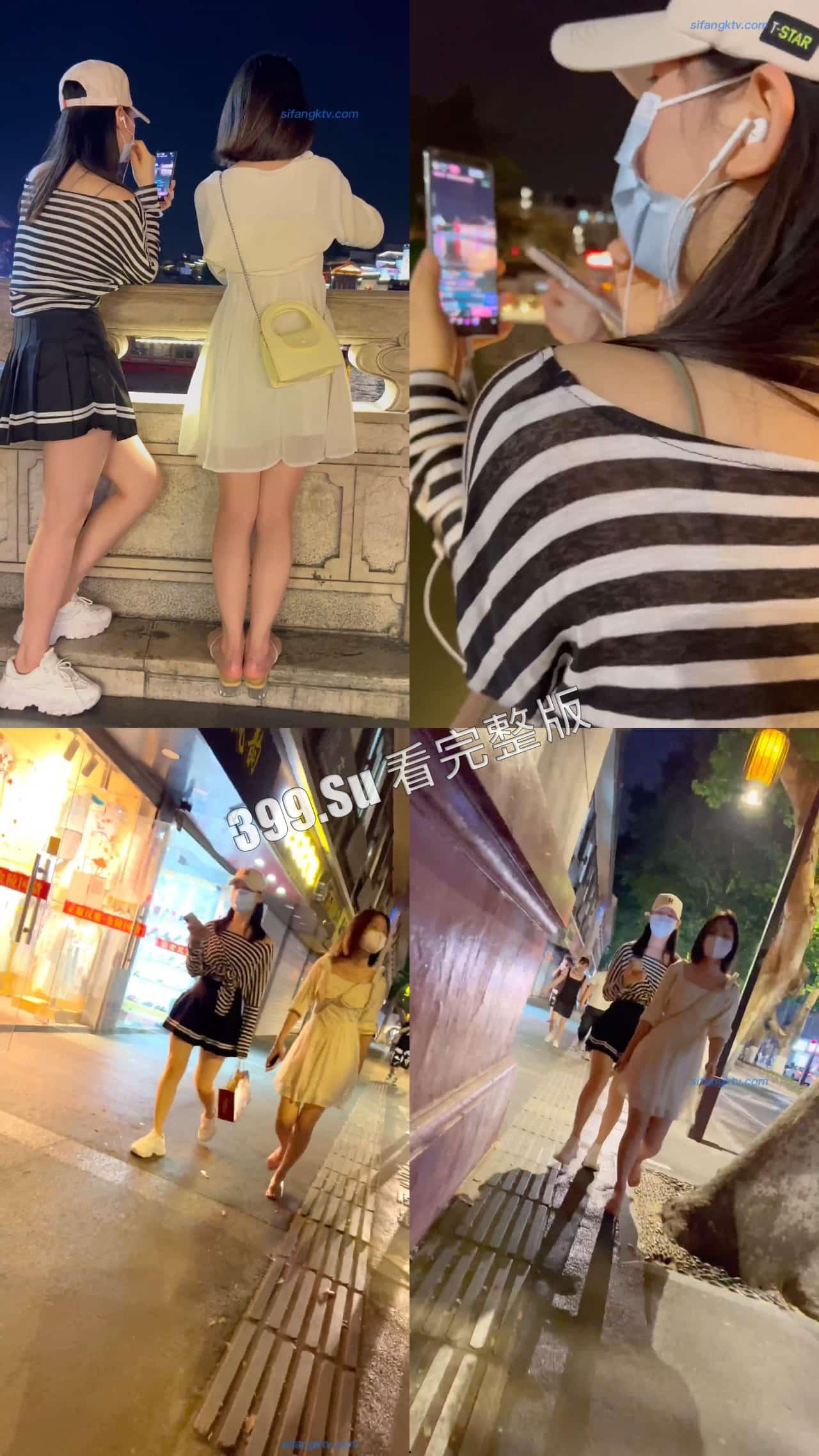 偷拍抄底 无孔不入 跟踪街拍美女 强行抄底  （商业街，女厕所，漫展，女主播 ， 男友在身旁也照拍不误） (四)-5