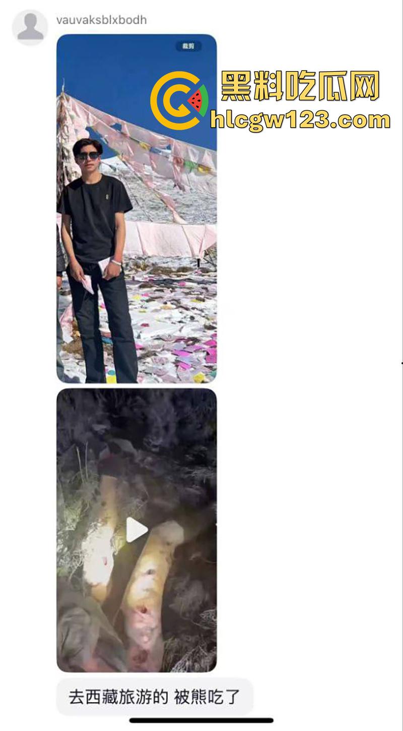 西藏贡嘎藏马熊屠杀人类，帅哥随旅行团西藏游，一行人挖虫草误入熊窝，头骨被咬碎无一生还！-6
