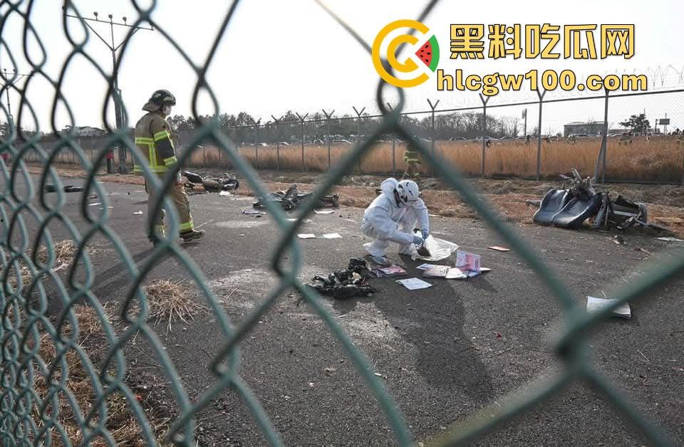 韩国济州航空坠机惨剧，因一只鸟导致181人中179人丧生，仅尾部保留形状，2名机组人员侥幸生还！-12