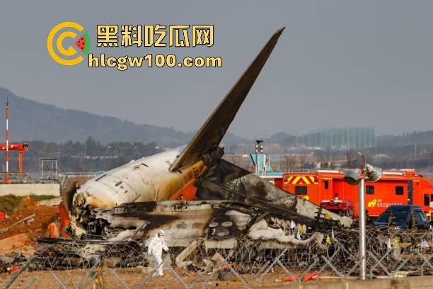 韩国济州航空坠机惨剧，因一只鸟导致181人中179人丧生，仅尾部保留形状，2名机组人员侥幸生还！-23