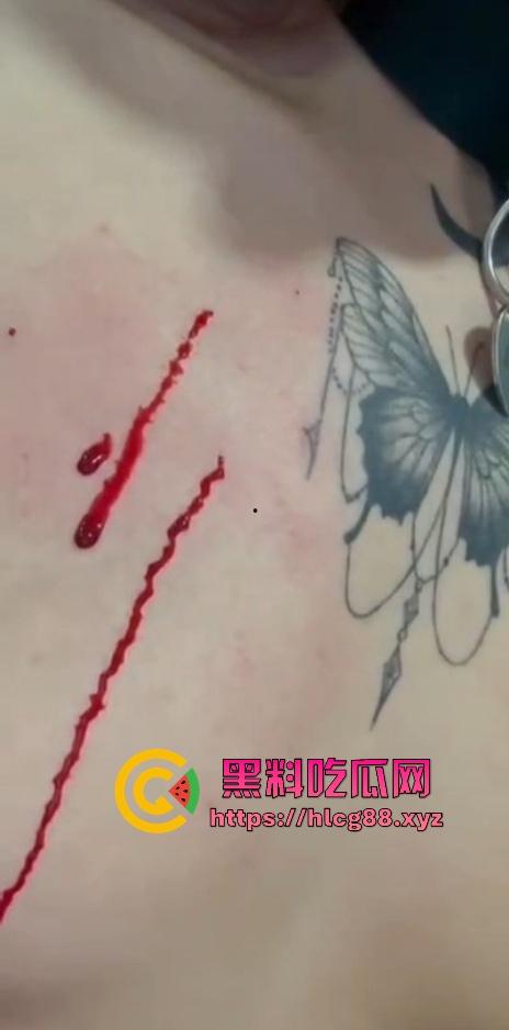 南京亚文化骚货『田凝熙』操贱无敌，外网卖白虎逼照玩非主流，针扎奶子自残血流成河！-20