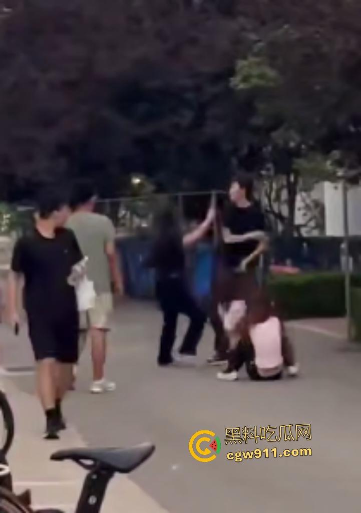 安徽新华学院渣男脚踏两条船，惨遭原配小三联手暴打！谁知渣男还反打女人，围观群众怒吼“渣男去死”！-5