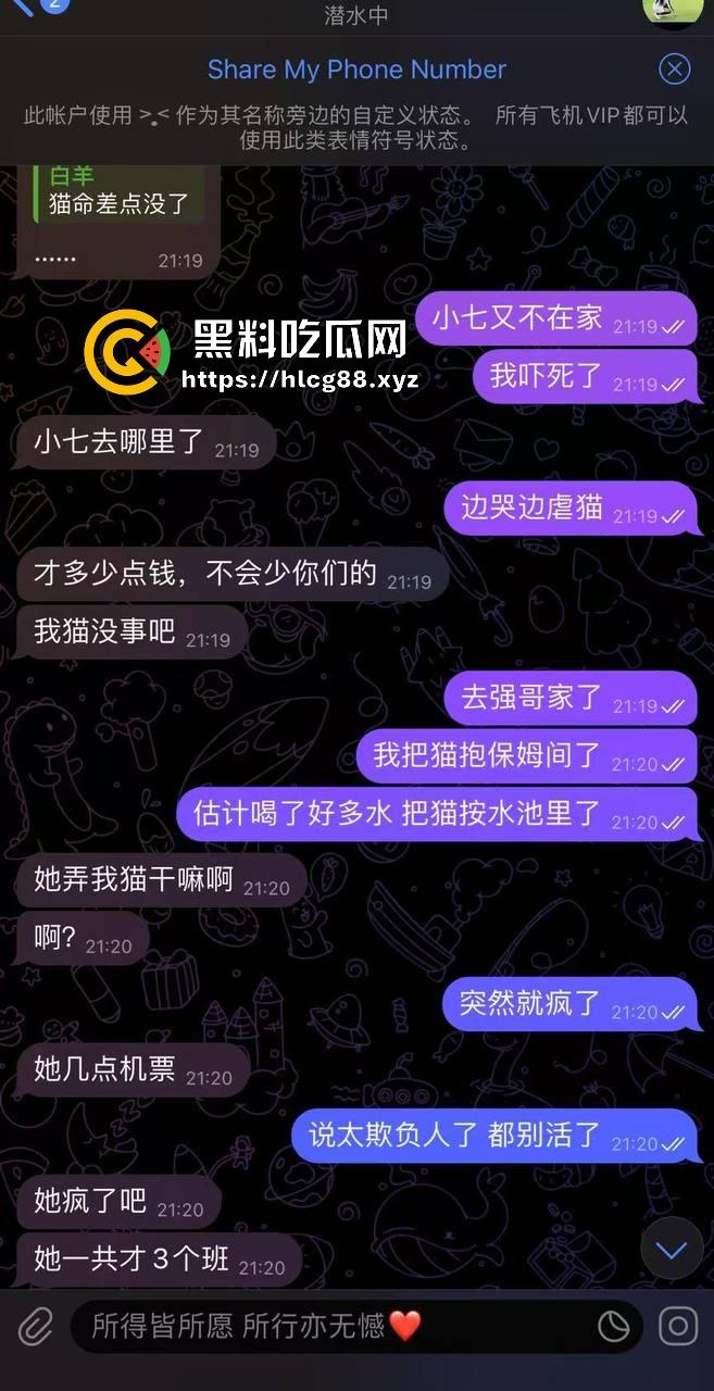 圣彼得堡留学生『豆豆』800一炮，金主老婆捉奸打烂逼，还偷表虐猫跑路！-9