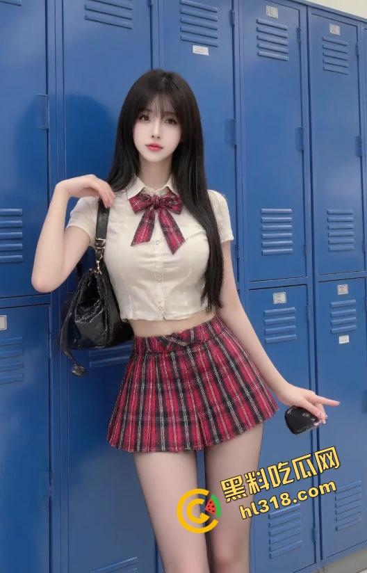 制服少女深夜骑行骚操作，街头大胆露出肉棒插共享单车坐垫自慰，假鸡巴插在体内骑车动作怪异引路人侧目！-1