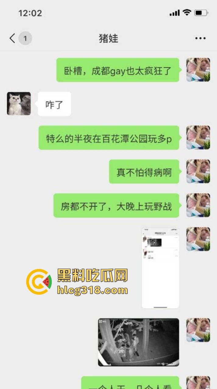 成都百花谭公园深夜惊现男同聚众淫乱！gay圈大团建多人群P，监控视频流出，成都的夜生活，果然精彩！-3