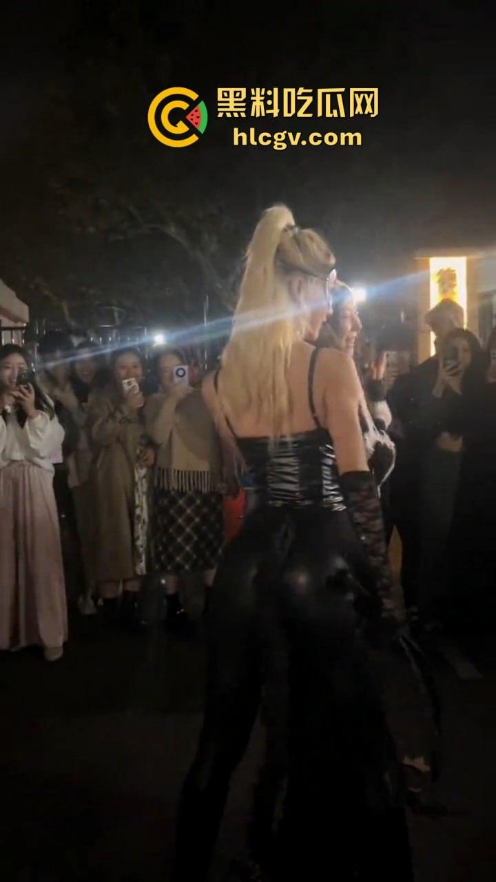 魔都万圣节夜晚骚鸡满街遍布，COS服装养眼又勾魂！上海这波夜生活『许文强』都说真香！-14