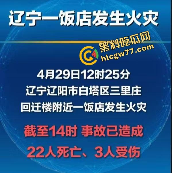 辽宁辽阳重大火灾22死3伤，火烧三里庄，省委书记的帽子都烧没了，锅从天降谁扛得住？-2