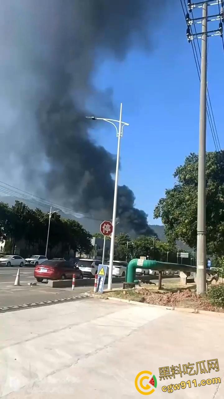 长兴和平大川化工厂爆炸现场，厂区被炸得稀烂，浓烟滚滚碎片乱飞，附近房屋天花板都炸飞了！-5