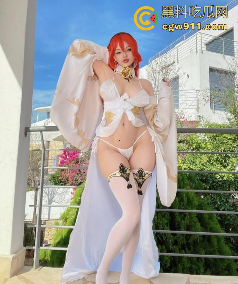 欧美大奶福利姬【HidoriRose】最新COS星穹铁道姬子写真流出，揉奶抖臀极致挑逗，粉嫩肥穴撩拨着你的每一根神经！-7