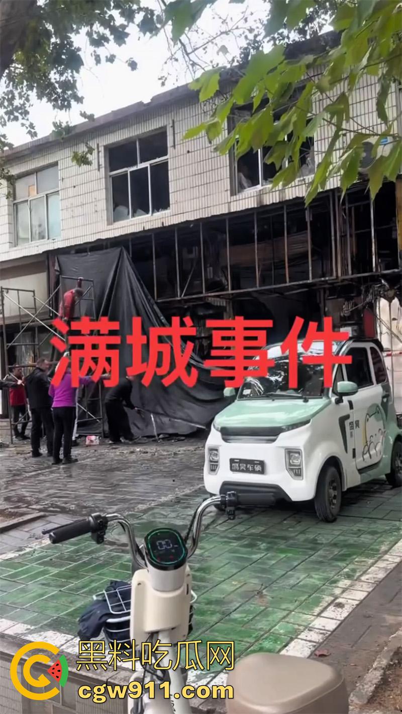 河北保定满城区玉川路，赵记果木烤鸭王突发火灾，看来店里是真材实料，的确是烤制出来的啊！-8