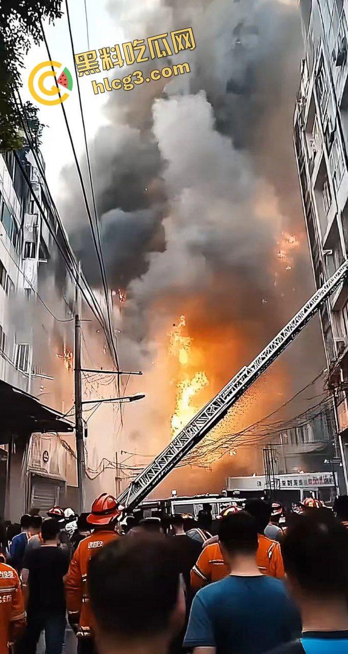 广州白云一仓库燃爆！火舌肆虐 浓烟滚滚 惊现小火人 致5人受伤！-5