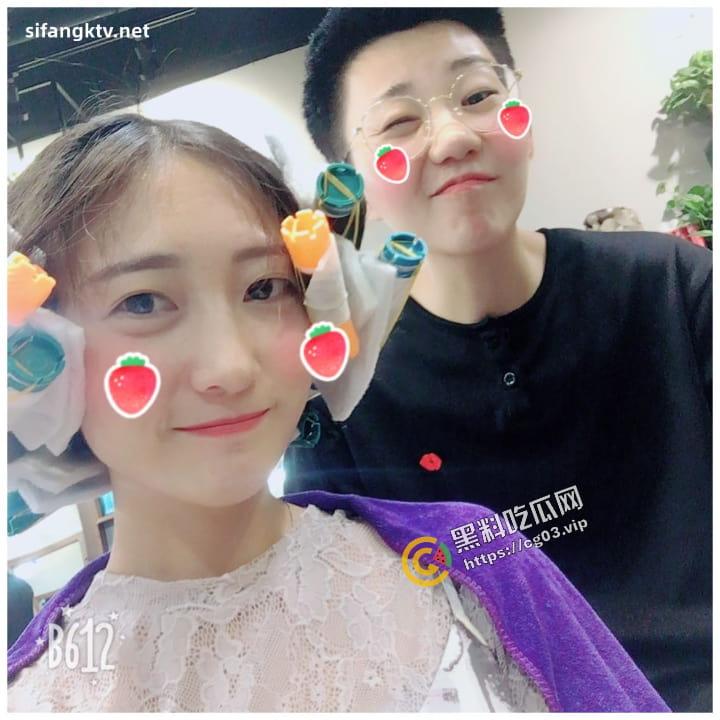 女同磨豆腐做爱遭泄漏 原相机自拍 能清楚听到刺耳的淫语骚话和做爱的呻吟声-4