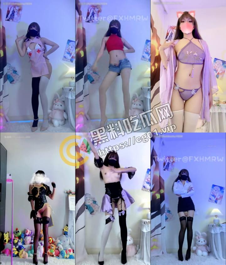 推特 最勤劳的福利姬 #小仙云儿 超燃抖音风变装卡点裸舞 纯欲细腰长腿(全网最全合集 第三弹 70V)-4