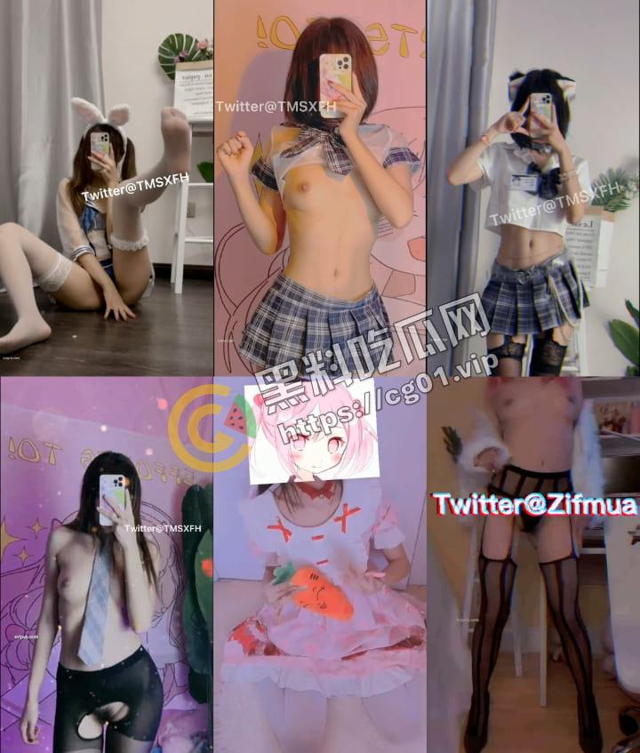 推特 最勤劳的福利姬 #小仙云儿 超燃抖音风变装卡点裸舞 纯欲细腰长腿(全网最全合集 第三弹 70V)-7