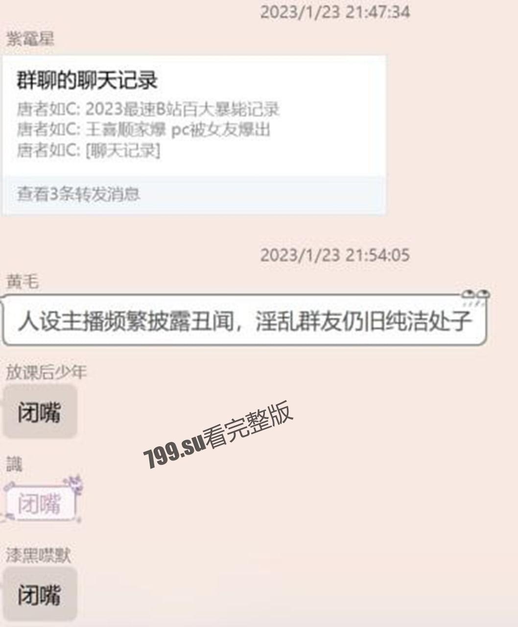 B 站百大主播 CSGO 王喜顺 家暴嫖娼被女友曝光 （附录音聊天记录）-1