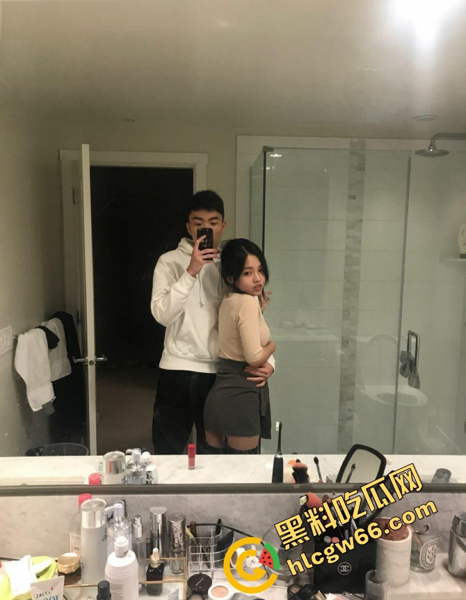 清纯学霸？留学生【李天宜】性爱视频泄露，留学生女神实为鸡巴贩子，被男友操到喷水还求舔精！-10