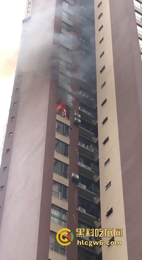 四川乐山峨眉维多利亚小区突发火灾,火灾具体什么原因引起的待确定中，出门在外一定要做好防火。-4