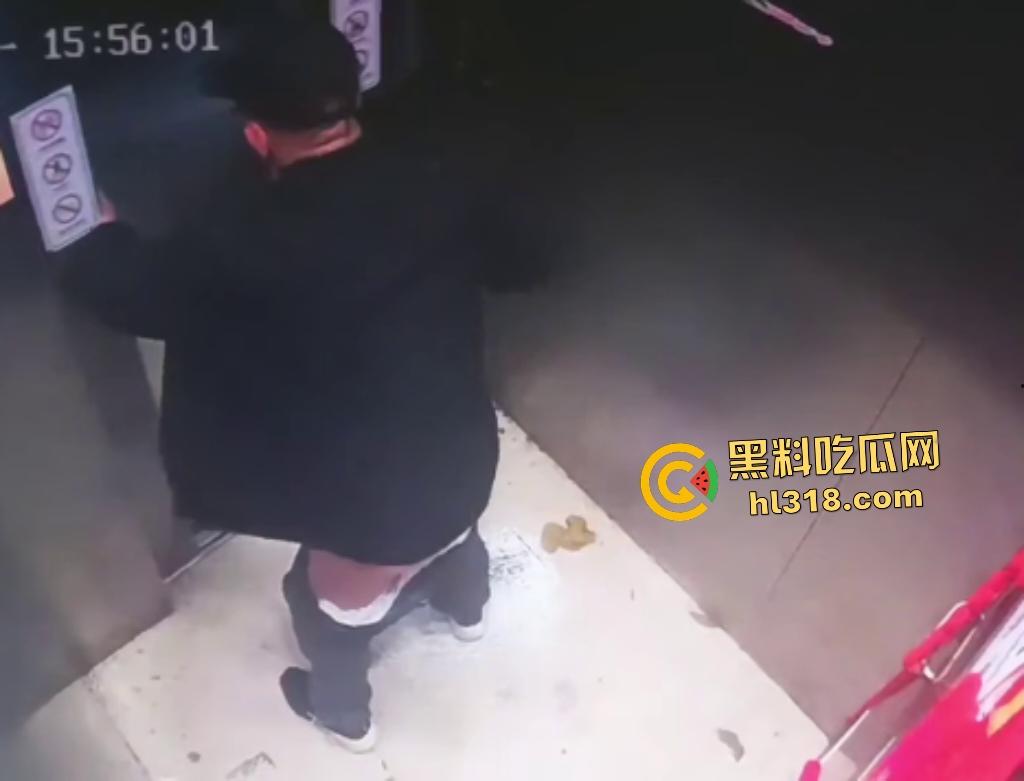 深圳电梯惊现老大爷脱裤拉屎，出电梯一直站在门口不让电梯下去，还忘拉裤子，老年痴呆还是坏人变老？-6
