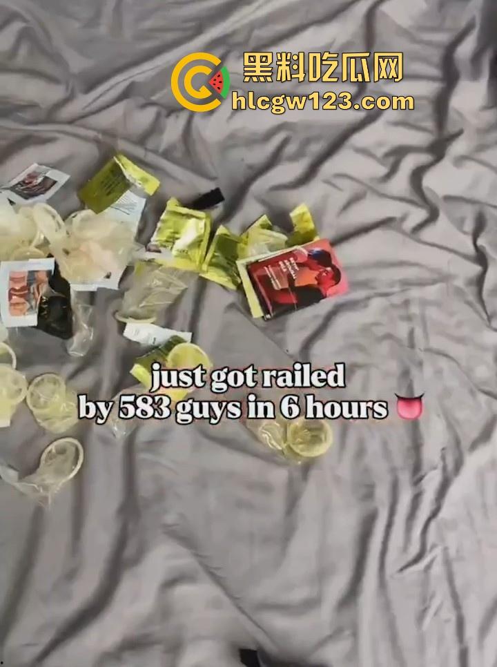 OF澳大利亚博主【安妮·奈特】发起大规模性挑战 6小时内与583名男子激情做爱 最后因大出血而入院!-6