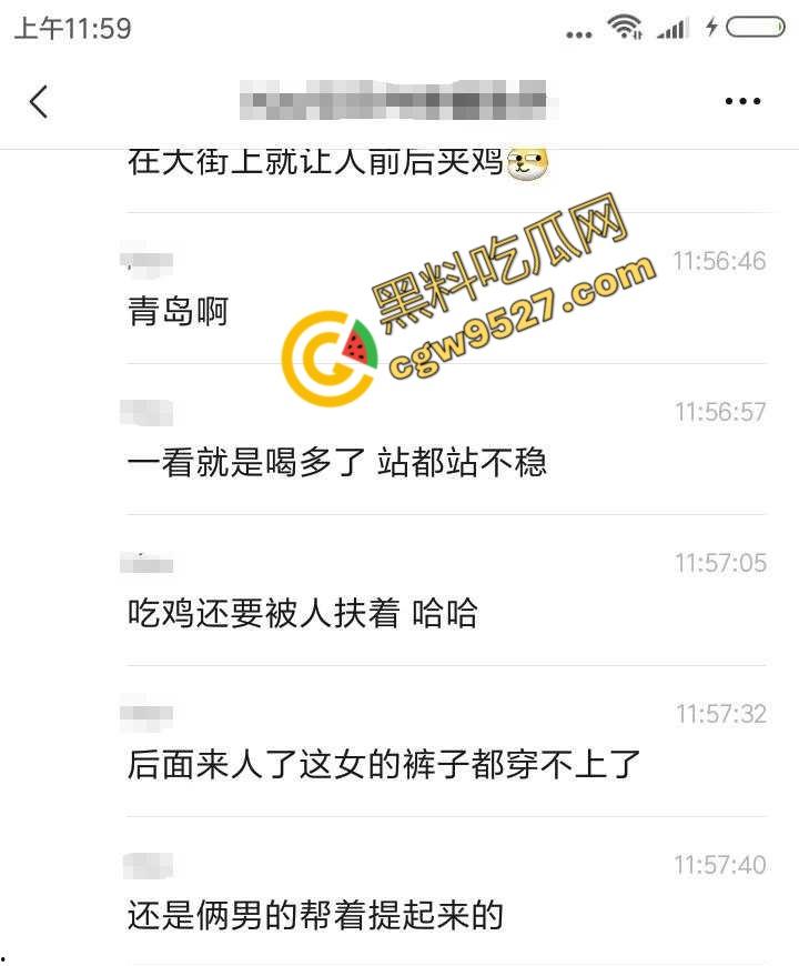 山东女子醉路边惨遭两男子轮奸！两男子色胆包天激情3P被监控全程记录，路过行人震惊不已不敢直视-10