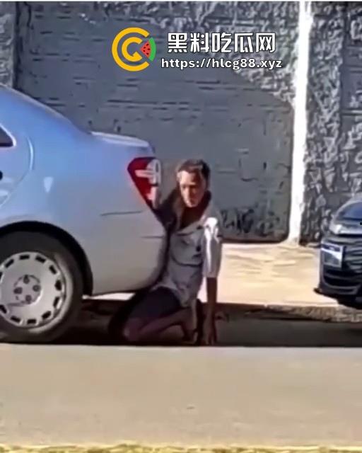 印度神奇的国度,大爷忘情与汽车排气管进行活塞运动 日了蜥蜴还能日排气管！-2