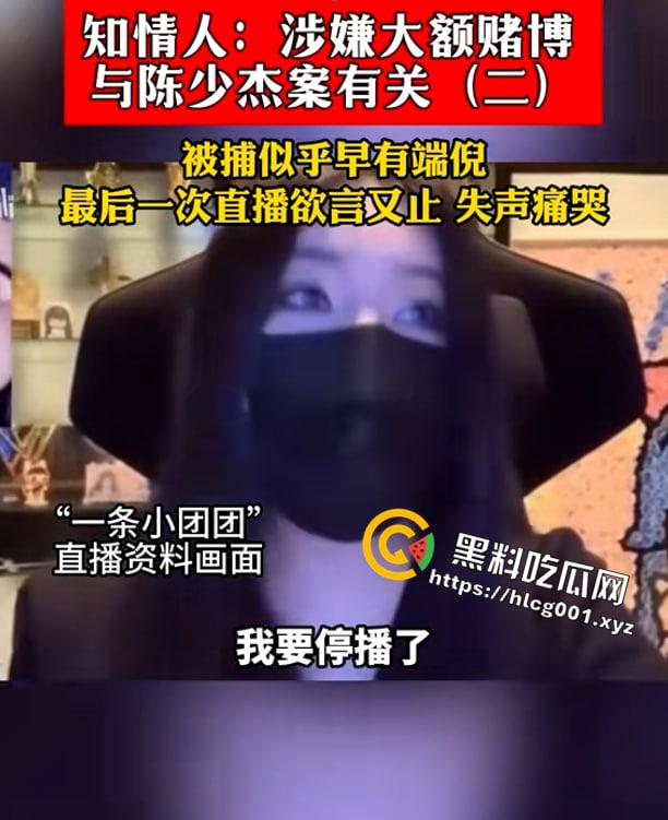 重磅！抖音千万网红【一条小团团】原名【瞿玉婷】因参与重大赌博案被捕都是其一事件，经过某大佬操作还有三陪服务！！ 涉及金额千万-9