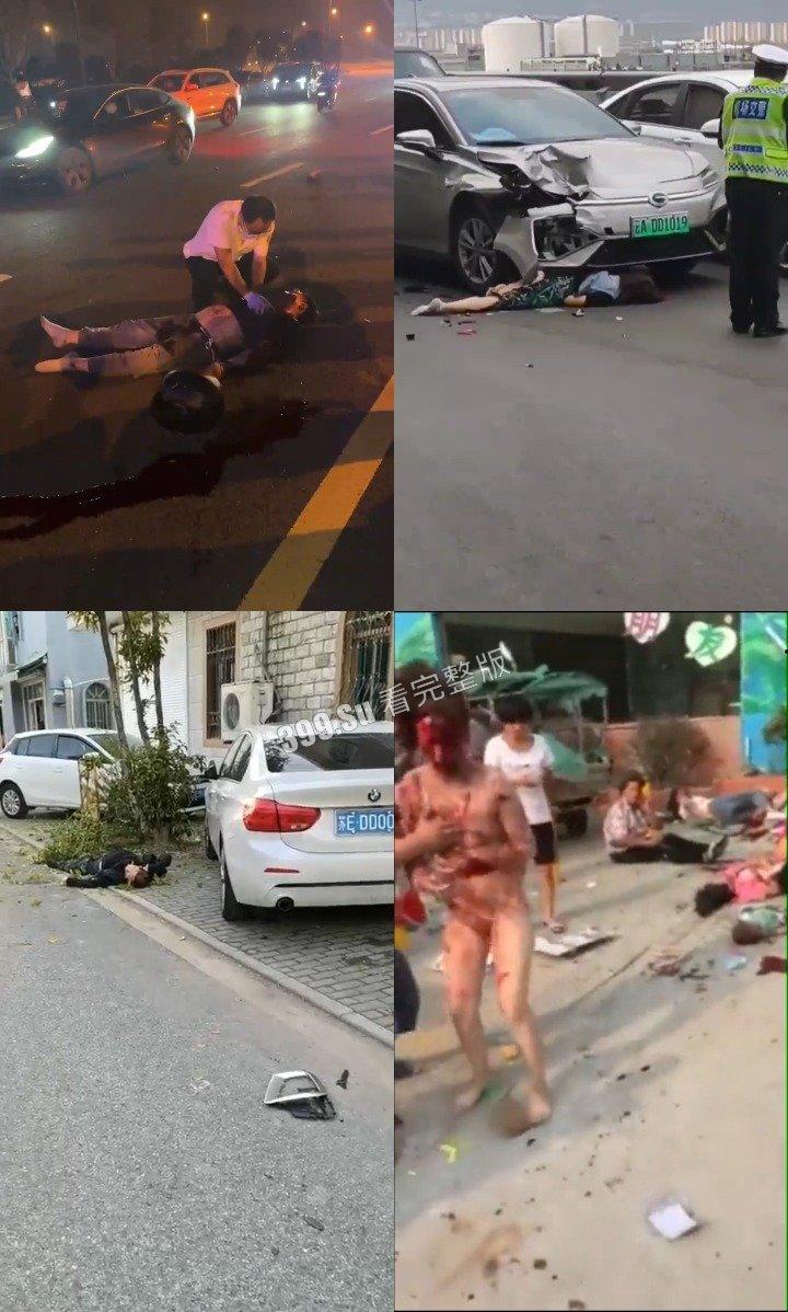 慎点！车祸现场合集，心理承受能力低的瓜友勿点，内有血腥场面（二）-1