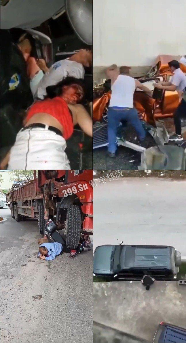 慎点！车祸现场合集，心理承受能力低的瓜友勿点，内有血腥场面（二）-2
