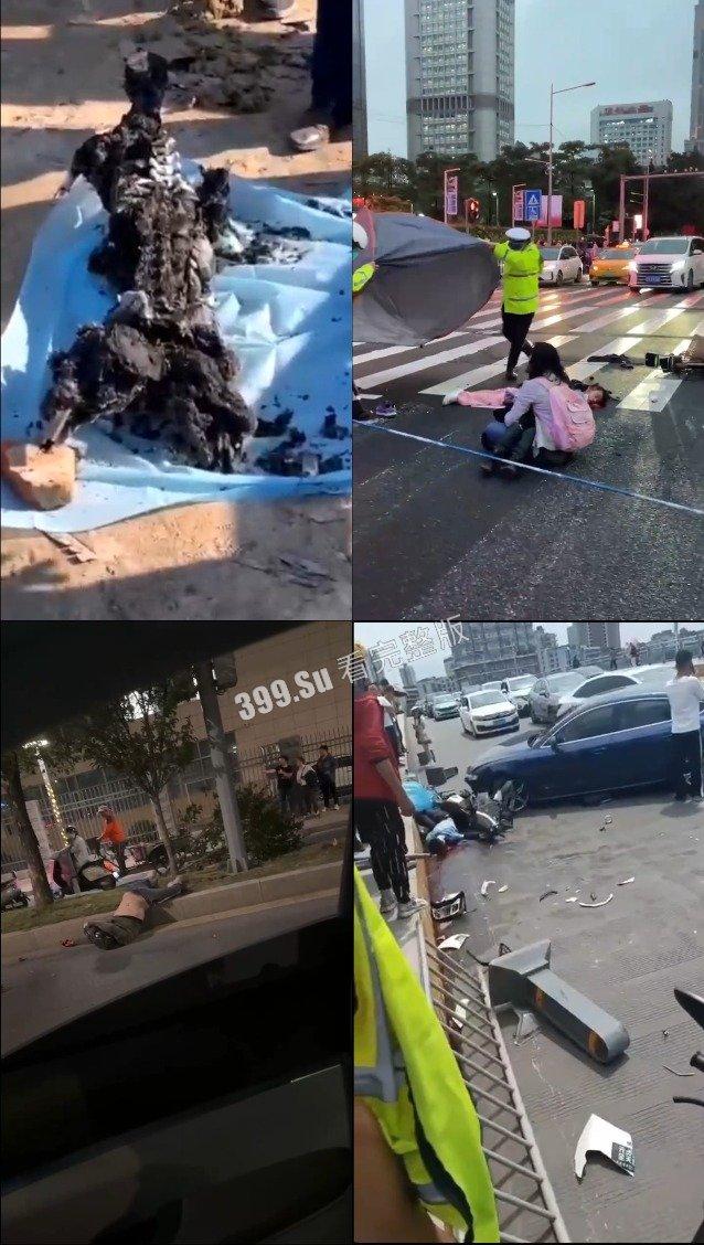 慎点！车祸现场合集，心理承受能力低的瓜友勿点，内有血腥场面（二）-3