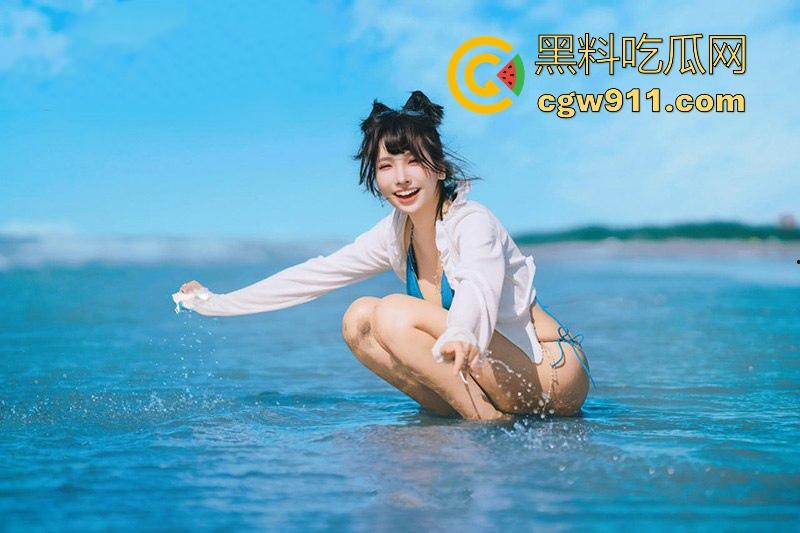 极品清纯网黄【萨慕慕Momo】最新户外露出福利曝光，长腿美乳三点全露，C杯美乳白嫩弹跳，无毛嫩穴一览无遗！-3