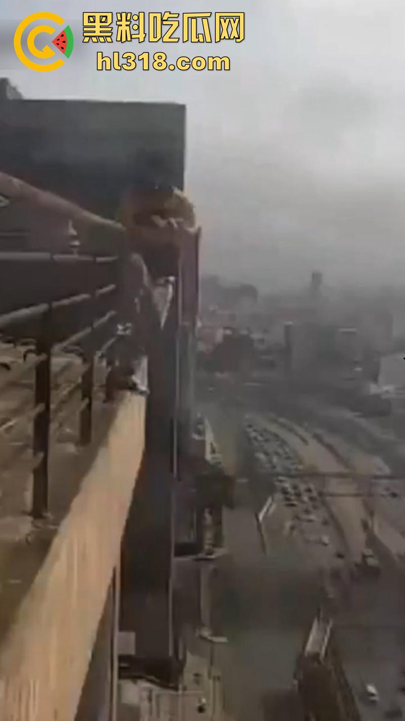 巴西男子跳楼现场，因所要医疗保险无果，直接跑到保险公司楼顶，几番犹豫后一跃而下！-2