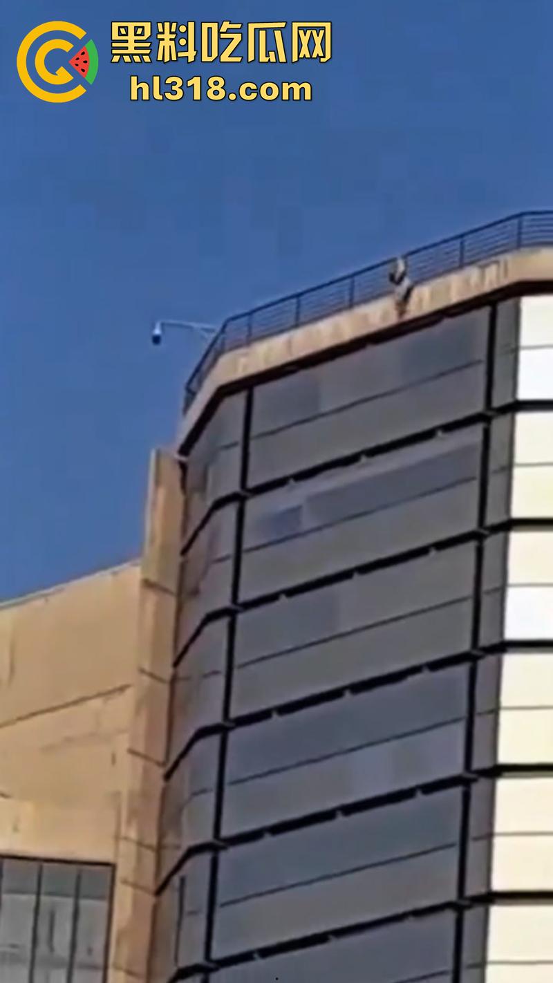 巴西男子跳楼现场，因所要医疗保险无果，直接跑到保险公司楼顶，几番犹豫后一跃而下！-6