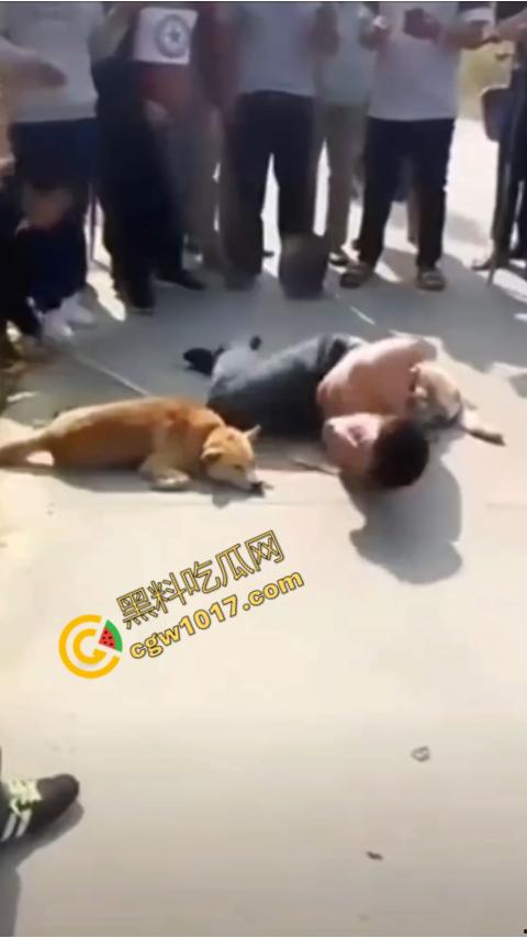 广西村民抓住偷狗贼,脱光殴打,场面血腥凶残,围观村民挥棒狂殴,男子惨嚎不断,村民誓要为爱犬复仇!-5