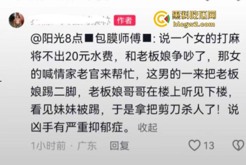 实力坑娃！湖南益阳桃江女子欠20元赌资不给 儿子上门出气却被老板哥哥持刀反杀-1