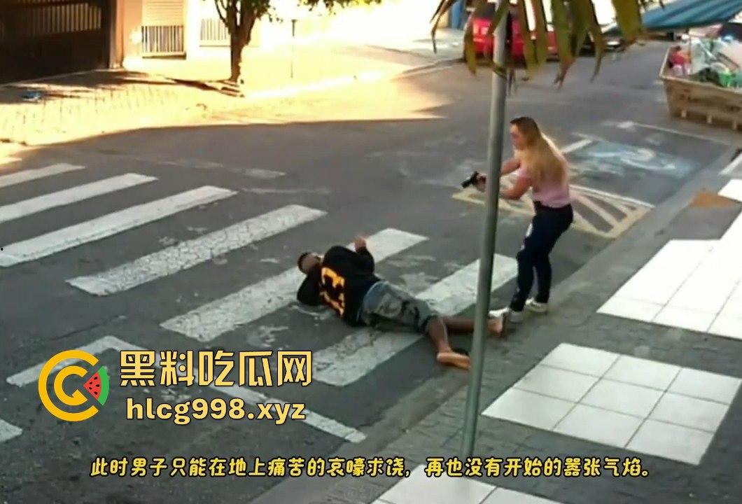 嚣张歹徒持枪抢劫反被当场击毙！美国加州街头上演自食恶果大戏！-5