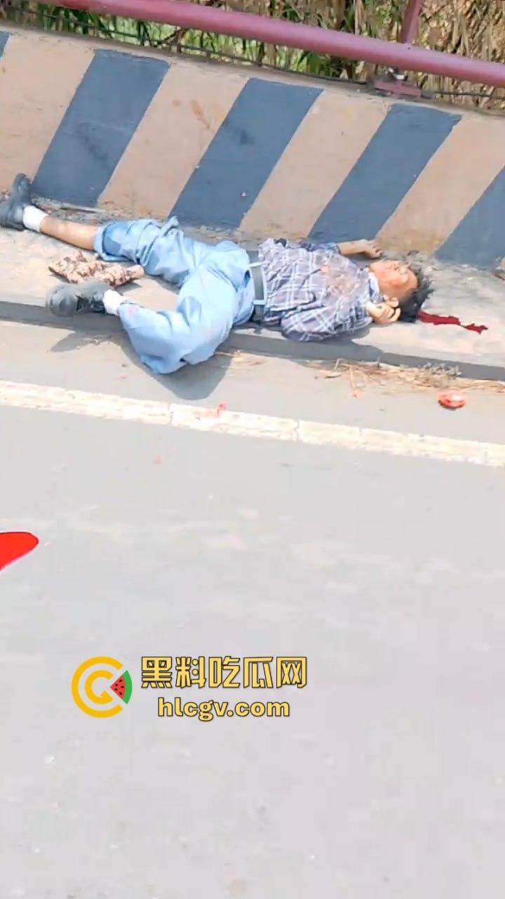 印尼惨烈车祸真实影像惨不忍睹 两人命丧车轮身首分离  胆小慎入-2