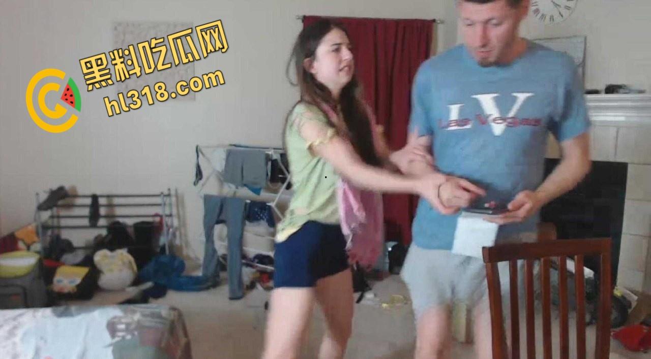 英国女主播打老公耳光，结果被老公反手几个大比兜，打到满脸是血嗷嗷大哭-2