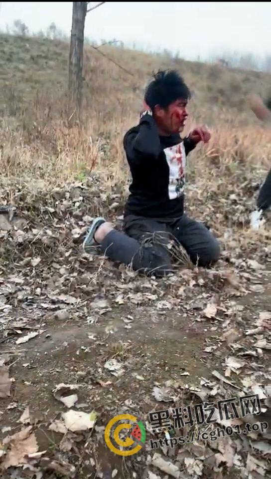 河南精神小伙霸凌同学 打的浑身是血求饶 头发被染红 河南不大 创造神话-8