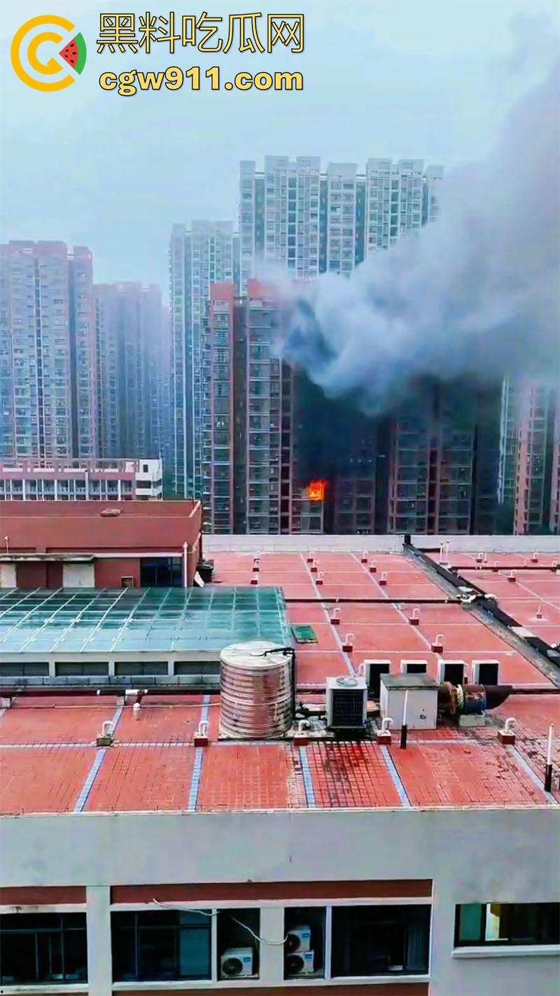 男人崩溃带走全家，合肥滨湖顺园北区发生火灾，据说是男人心态崩溃，给老婆和孩子下安眠药后点了房子！-1