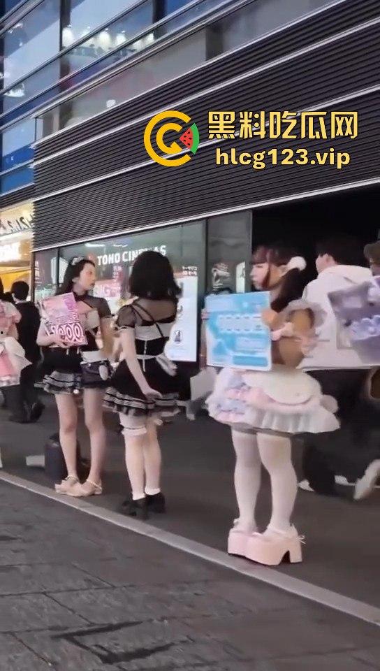 日本大白天就有站街女？兄弟们这也太爽了吧羡慕哭了！-9