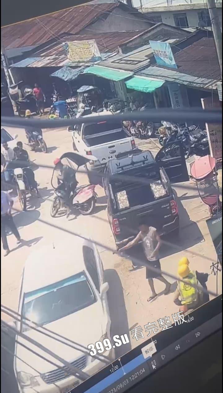 嚣张缅北！牛魔王来了都要犁两亩地  只因擦碰到黑恶势力的车 当街被射杀-2