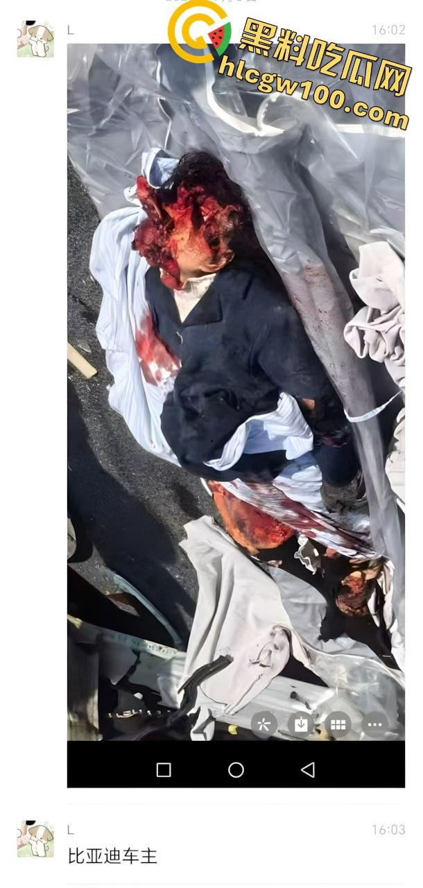 胆小勿入！广东河源比亚迪-元失控120码直撞大货车瞬间解体，女司机头都压碎了！-7