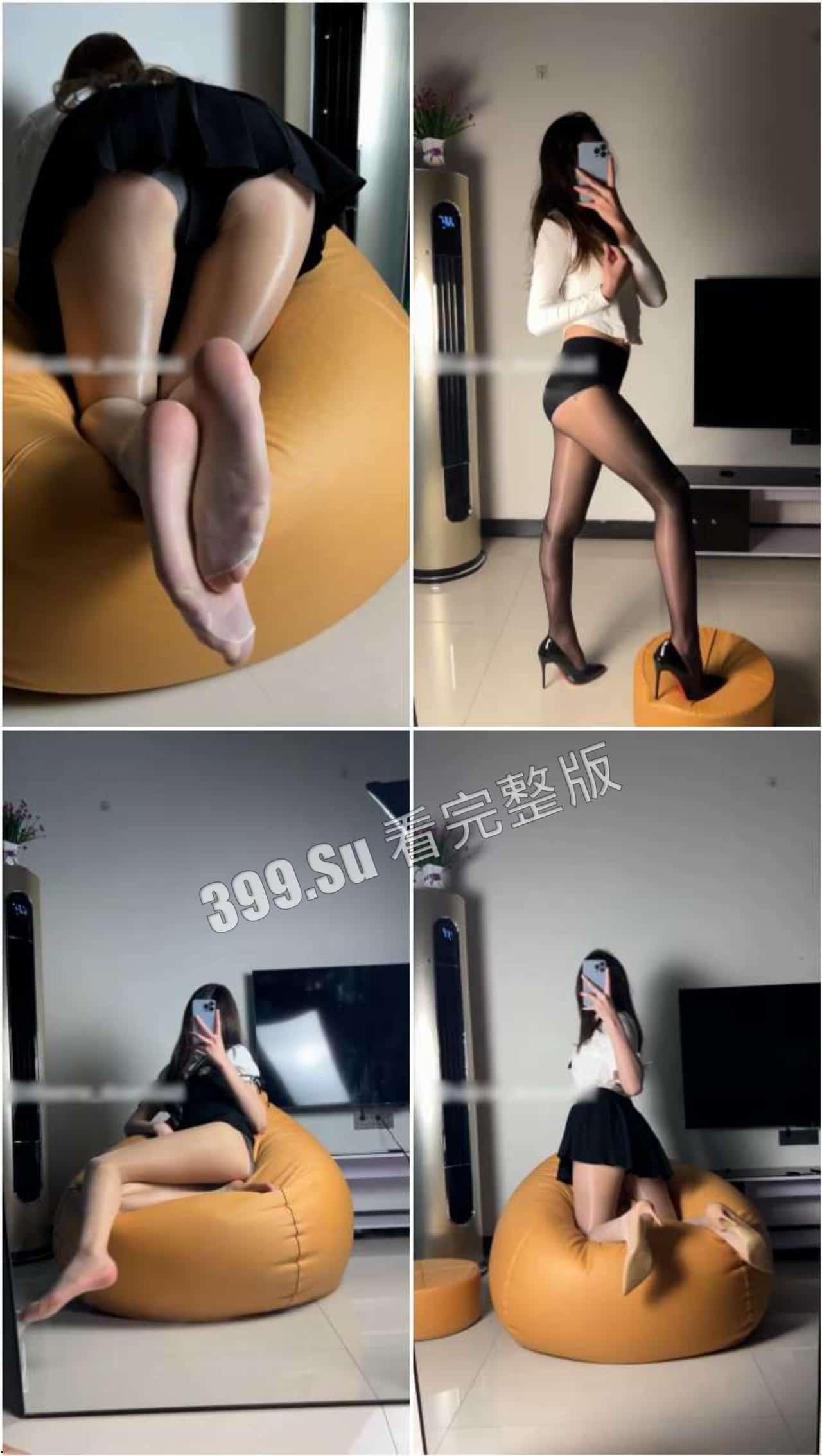 抖音20+W粉 白龙猫女  160多部微密圈视频合集（全网最全）  足控丝袜爱好者必看-2