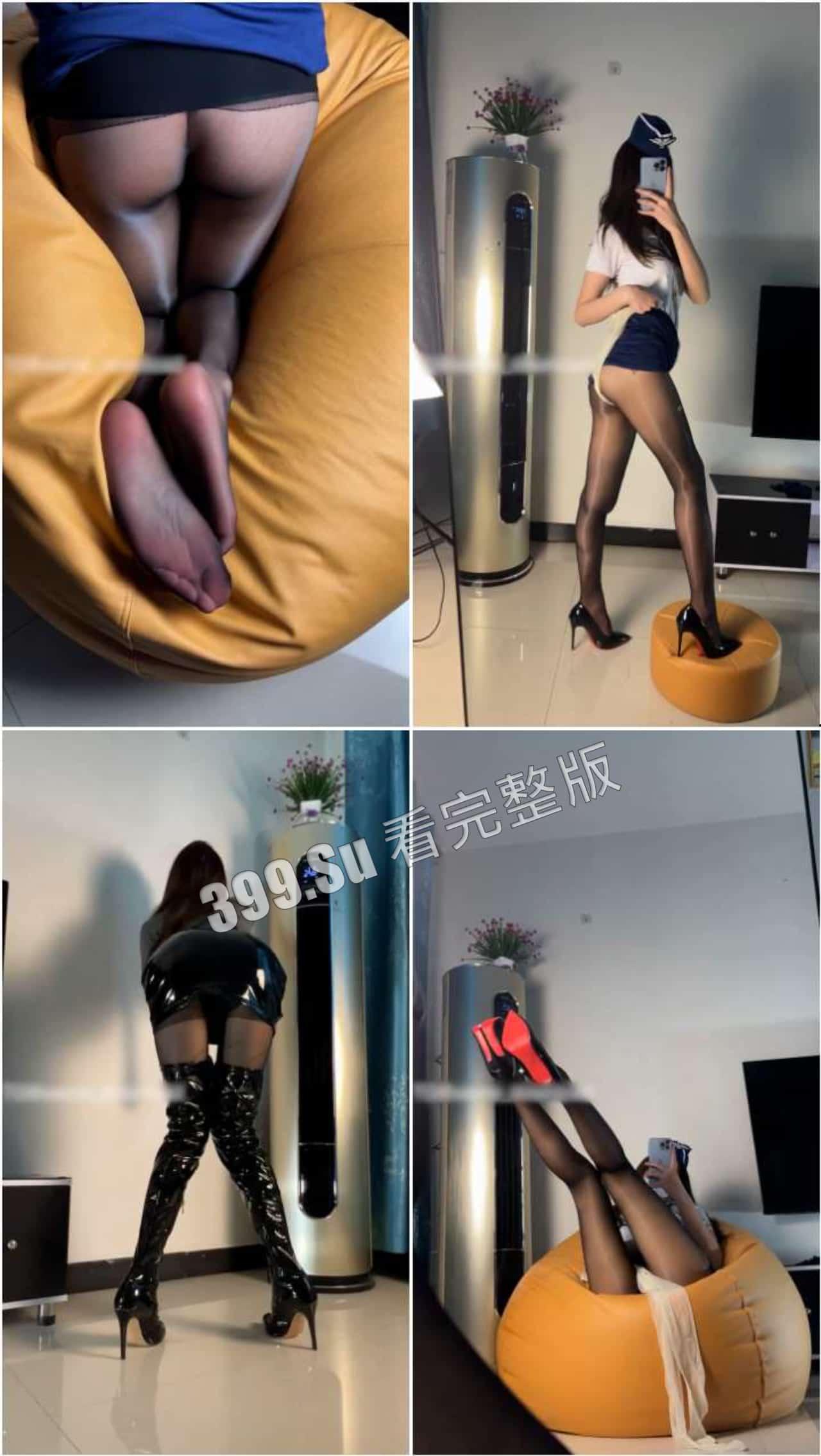 抖音20+W粉 白龙猫女  160多部微密圈视频合集（全网最全）  足控丝袜爱好者必看-4